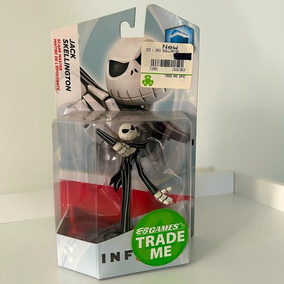 Jack Skellington Nightmare Before Christmas Disney Infinity Figurine. Sealed Box - Picture 2 of 4